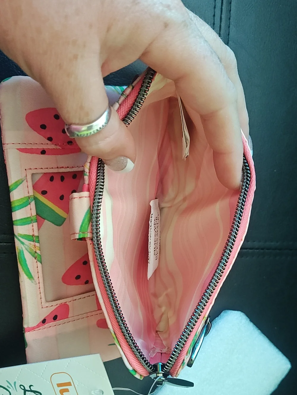 NWT Lug Tram Wallet in Popsicle Pink